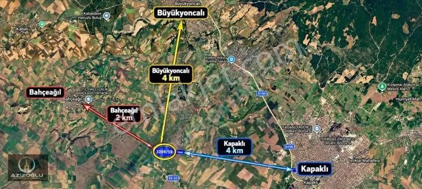 Saray Büyükyoncalı'da Satılık 475m² Arsa — fotoğraf 7