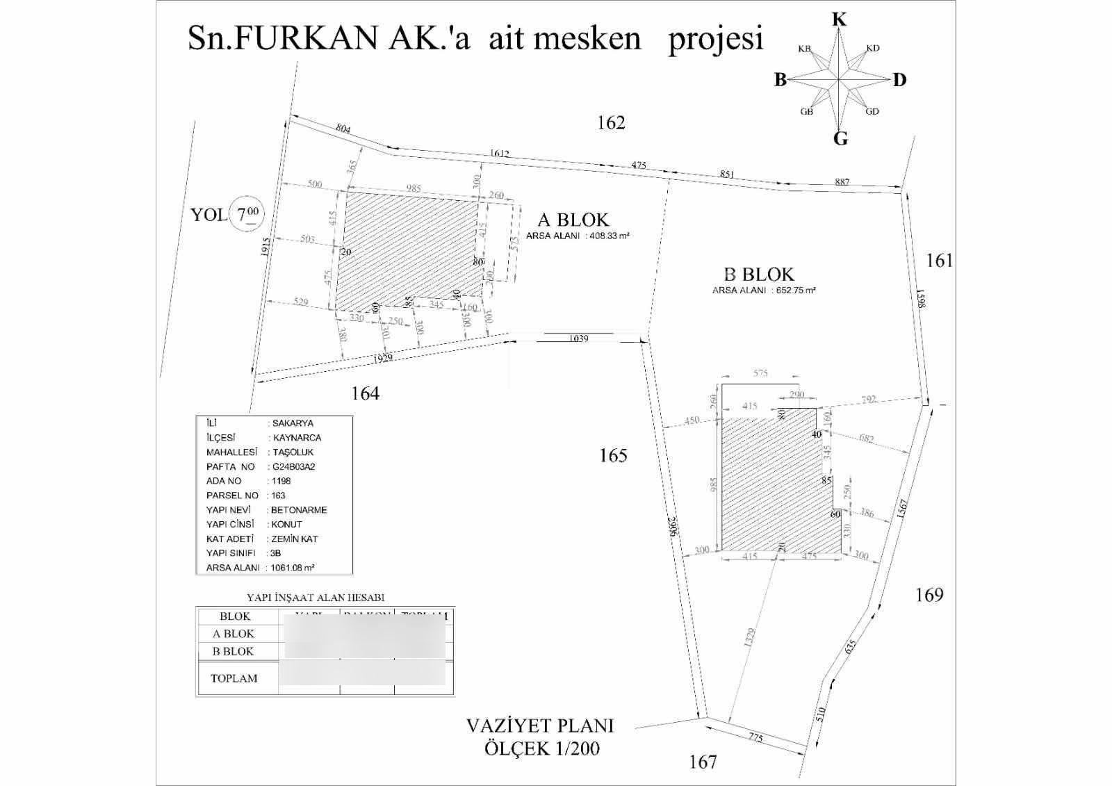 650 M2 Arsa Projeli Ruhsatlı Hemen Evini Yap — fotoğraf 2