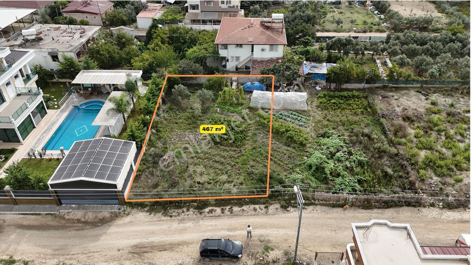 Bahçeli Evler Sitesi Yanı 3 Kat İmarlı 467 Metrekare Düz Parsel — fotoğraf 4
