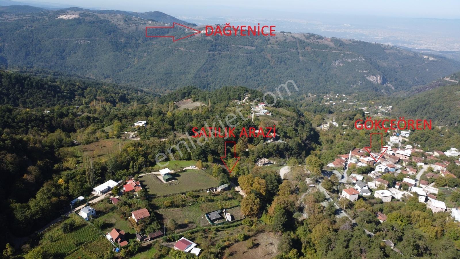 Gökçeörende Bursa Manzaralı Yola Cephe Suyu Olan Satılık Arazi — fotoğraf 32