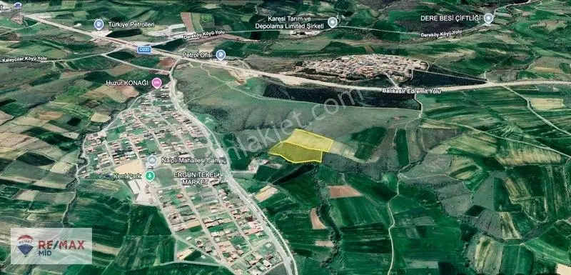 Remax Mid Balıkesir Naipli Satılık Bitişik 31.294 M² 2 Tarla — fotoğraf 7