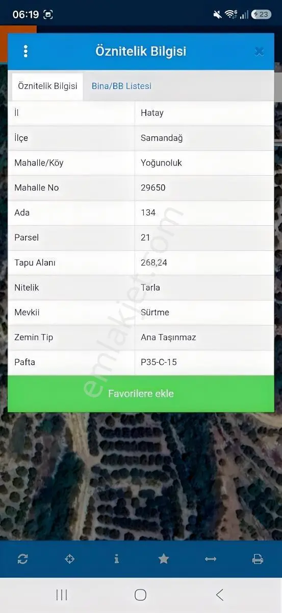 Hatay Samandağ Yoğunoluk 270m Zeytinlik 50 Ağaç Vardır — fotoğraf 4