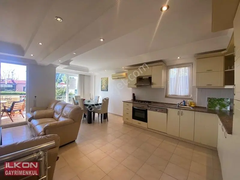 Çalış Plajına Sıfır Konumda İlkon'dan Satılık 4+1 Eşyalı Daire — fotoğraf 3