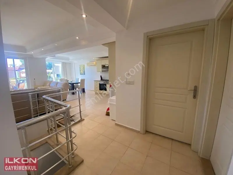 Çalış Plajına Sıfır Konumda İlkon'dan Satılık 4+1 Eşyalı Daire — fotoğraf 14