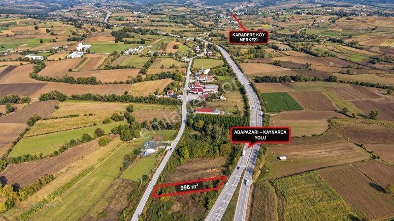 Adapazarı Karadere Mah. Ana Yola Cephe 997 M2 Satılık Tarla