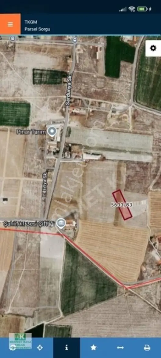 Karatay Başak'ta 5.000 M² Tarımsal & Besihane İmarlı Arsa — fotoğraf 4
