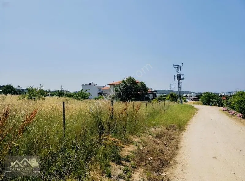 Çanakkale Merkez Yapıldak Deniz Manzaralı Satılık Arazi