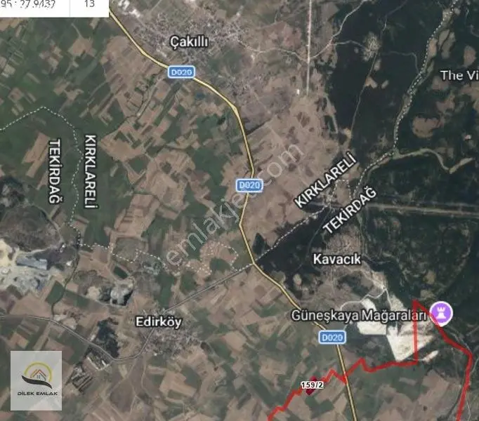 Saray Merkeze Ve Ana Yoluna Yakın 605 M2 Tapulu Satılık Tarla — fotoğraf 9