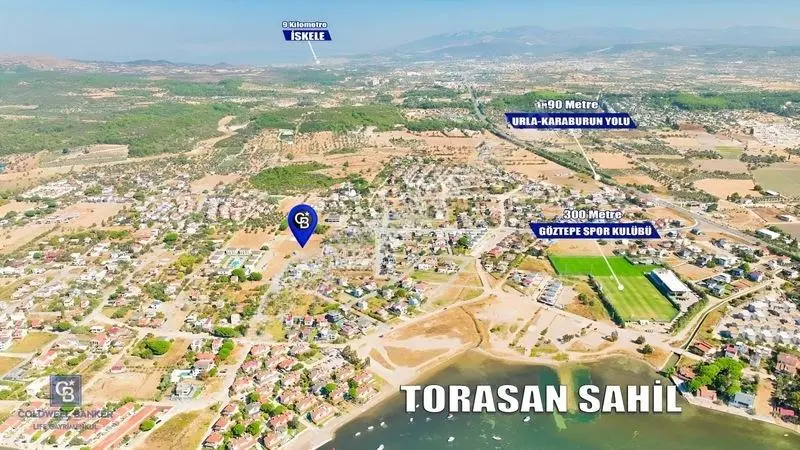 Urla Torosan'da İki Villa İmarlı Harika Konumda Satılık Arsa — fotoğraf 11