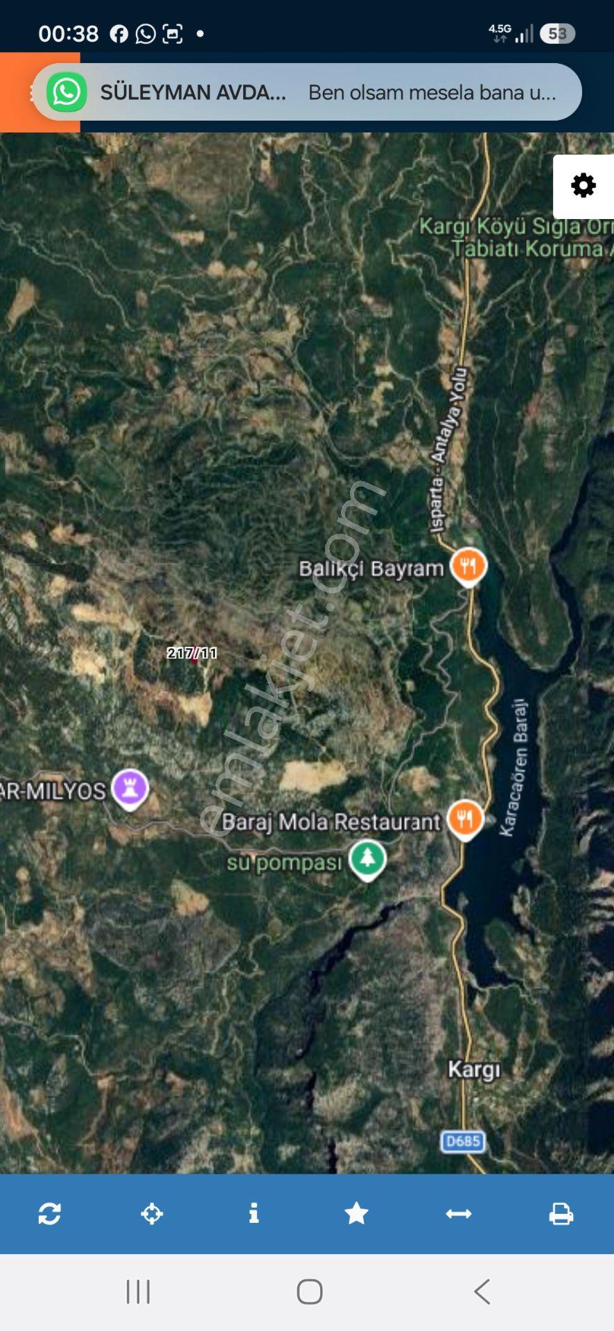 Bucak Karaseki’de 3.380 M² Arazi — fotoğraf 4