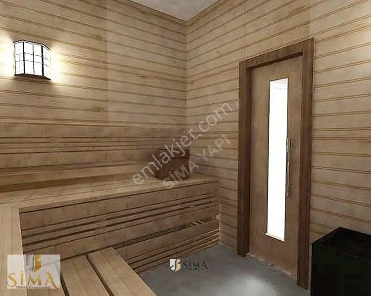 Sima Yapı'dan Full Konseptli Site İçerisinde Dekorlu 2+1 Satılık — fotoğraf 23