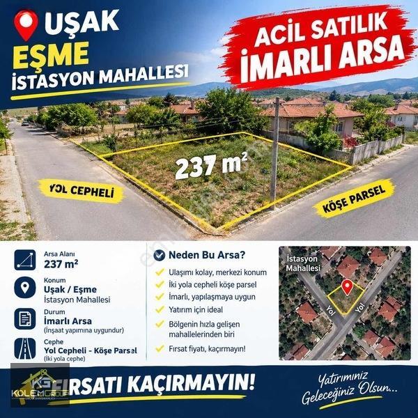 İstasyon Mahallesinde Satılık Fırsat Arsa