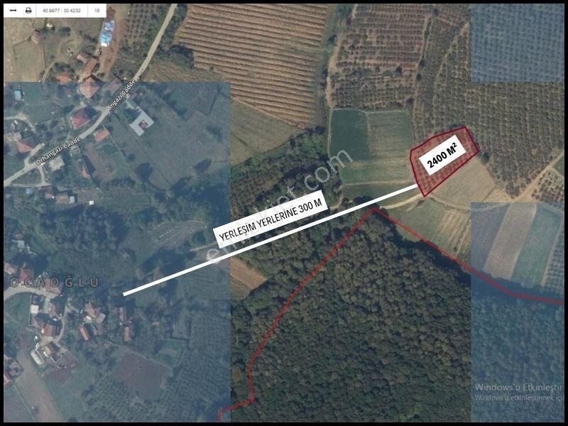 Hocaoğlunda Bakımlı Etrafı Çevrili Satılık 2400 M² Tarla — fotoğraf 2