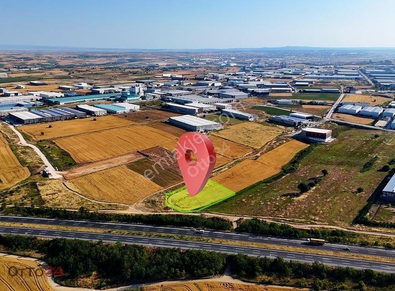 Veliköy Otoban Cepheli 0,80 Emsal Satılık Sanayi Arsası