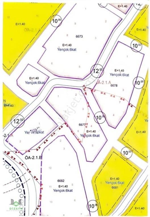 Canik Teknepınar'da 620m² 6 Kata İmar'lı Satılık Arsa — fotoğraf 9
