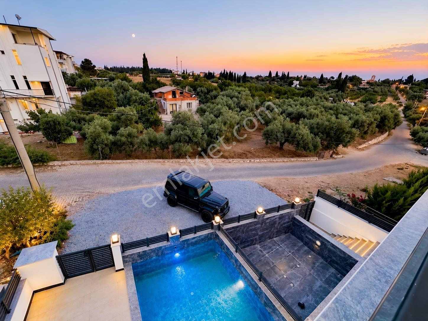 Adın Didim Hisarda İskanlı 6+1 Satılık Havuzlu Villa — fotoğraf 16