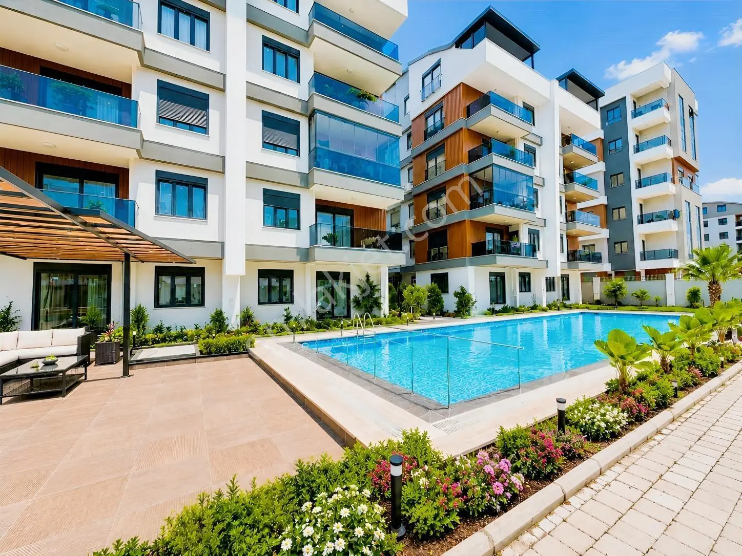 Antalya Kepez'de Çankaya'da Havuzlu, Otoparklı 2+1 Satılık Daire — fotoğraf 15