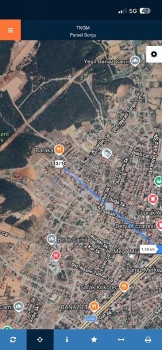 Banaz Kent Orman Yanı 360m2 Villalık Arsa — fotoğraf 3