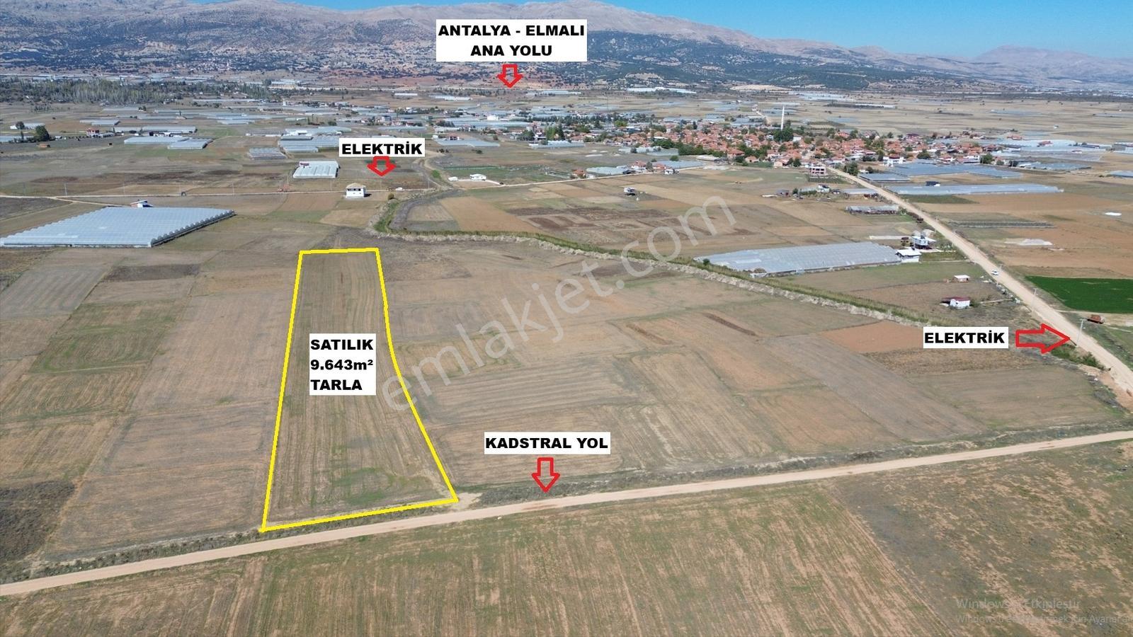 Vip Gayrimenkul'den Bozhüyük Mah. Yol Cepheli 9.643m² Tarla — fotoğraf 4