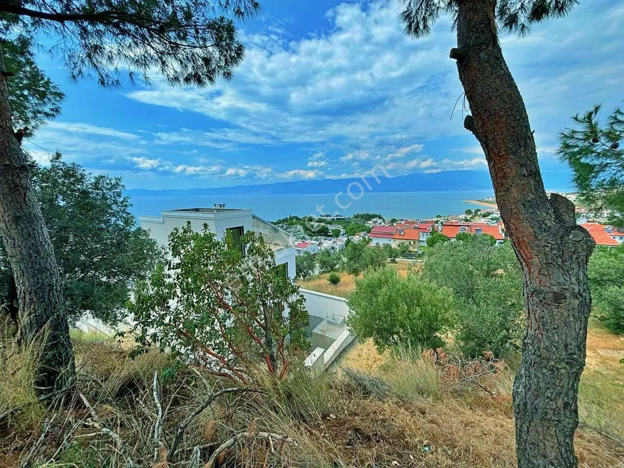 Uytundan Pelitköyde Full Manzaralı Denize 150 Metre Satılık Arsa — fotoğraf 11