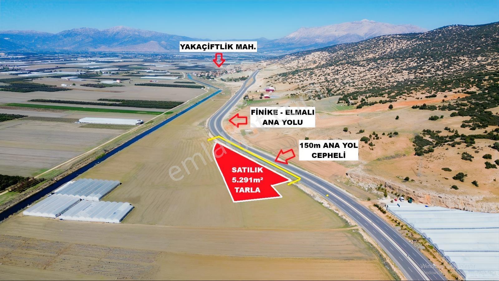 Vip Gayrimenkul'den Yakaçiftlik Mah. Ana Yol Cepheli Tarla — fotoğraf 3