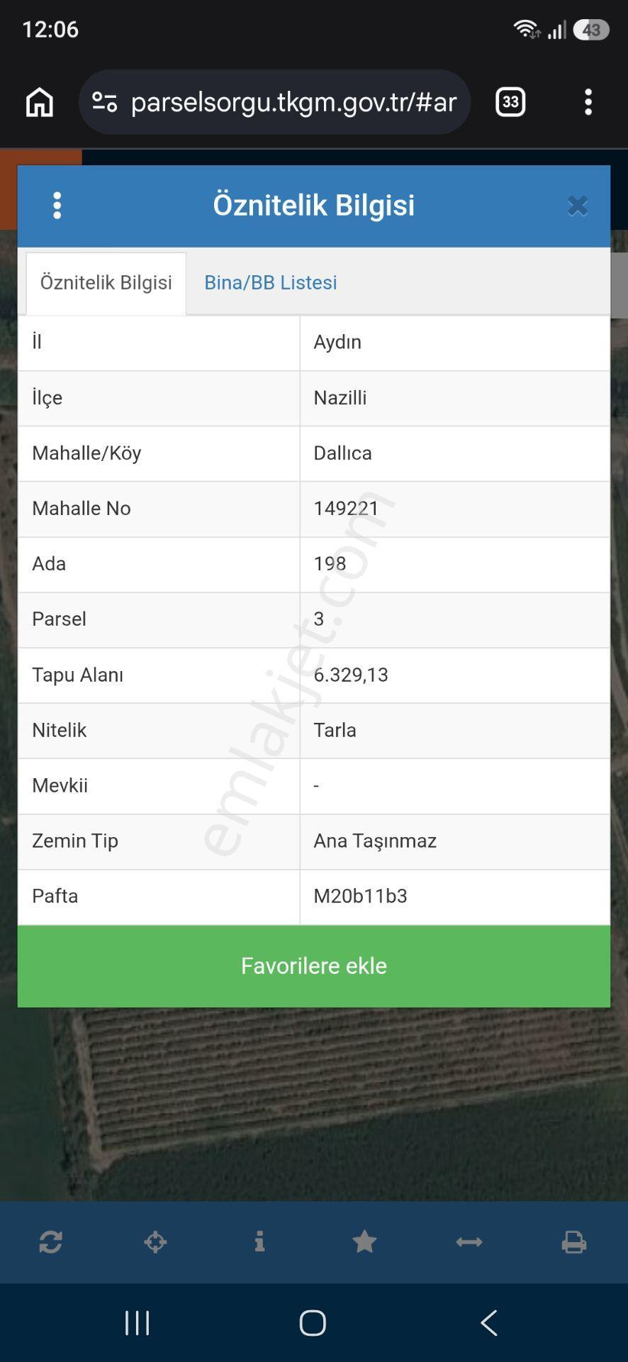 Yolcu Gayrimenkul'dan Satılık 6329 M2 Tarla — fotoğraf 4