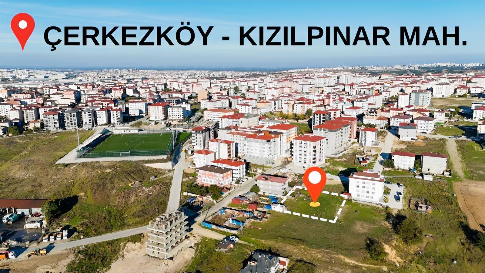 Çerkezköy Kızılpınar'Da 400M² Okullar Bölgesin'De İmarlı Arsa...