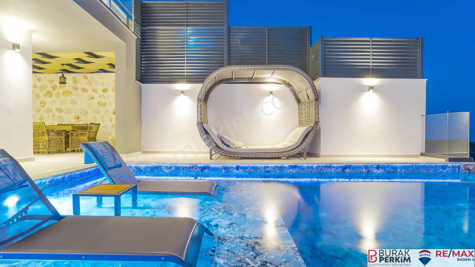 Kaş Bezirganda Deniz Manzaralı Satılık 2 Villa Ve 4.911 M² Hisse — fotoğraf 30