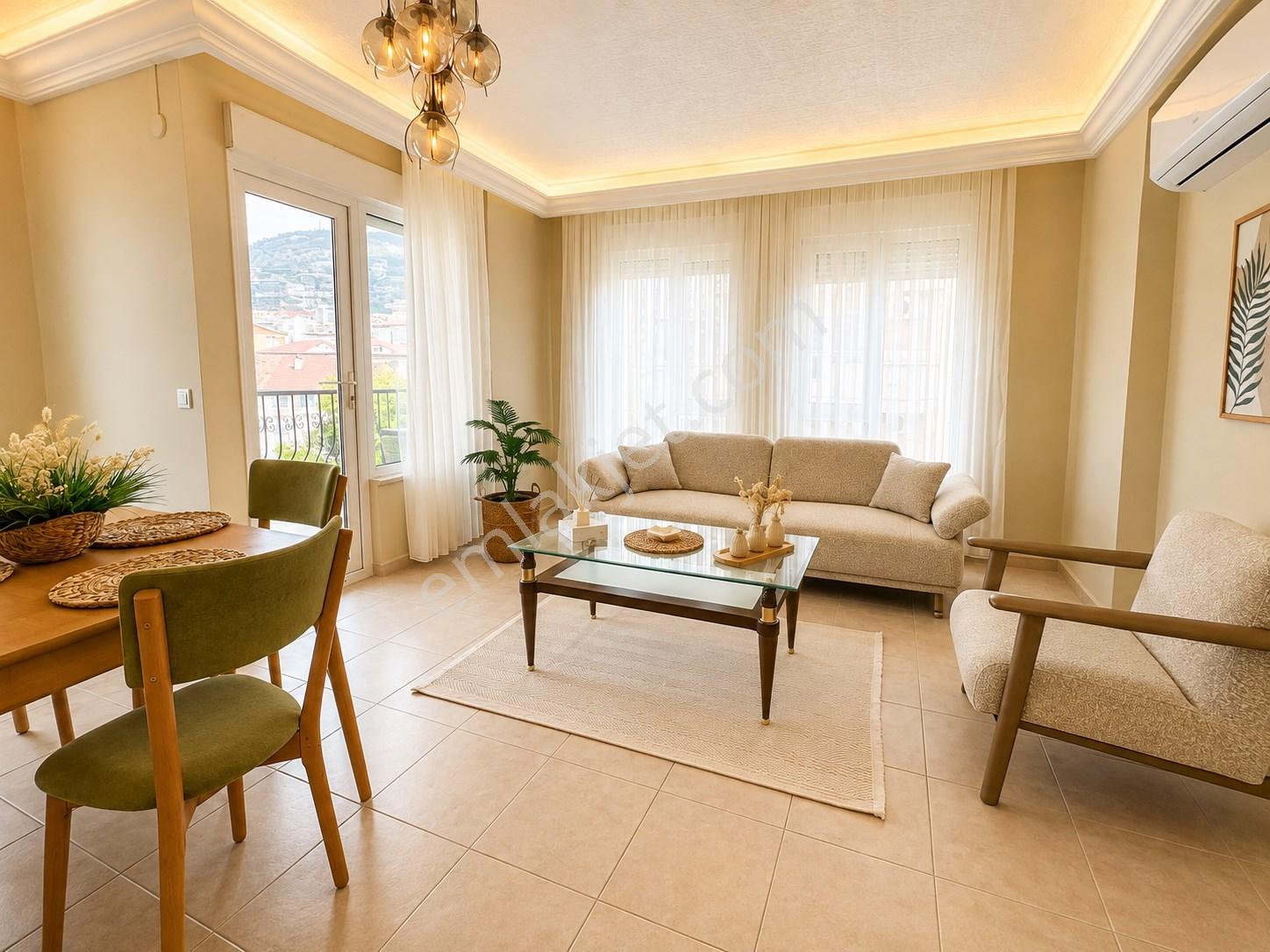 Alanya Güllerpınarında Modern Dizayn Lüks Eşyalı 1+1 Daire — fotoğraf 2