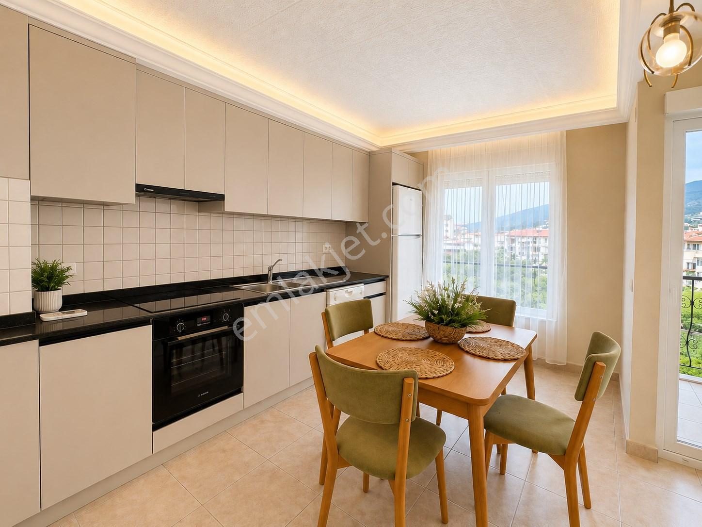 Alanya Güllerpınarında Modern Dizayn Lüks Eşyalı 1+1 Daire — fotoğraf 3