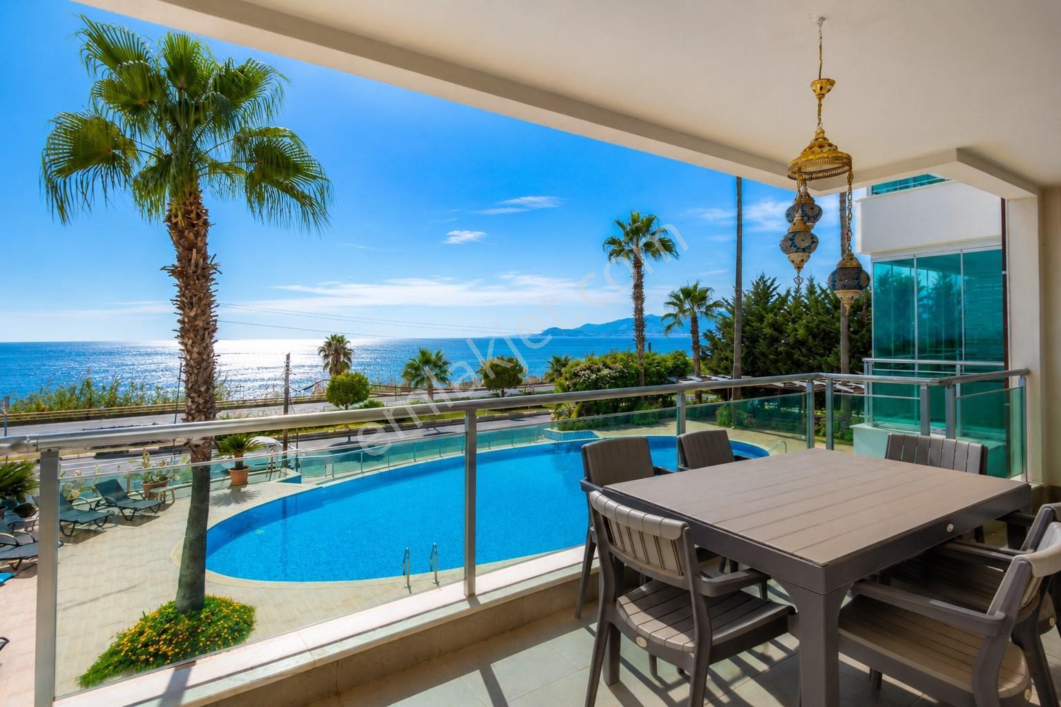 Alanya Kargıcakta 2+1 Denize Sıfır Full Deniz Manzaralı Daire — fotoğraf 3