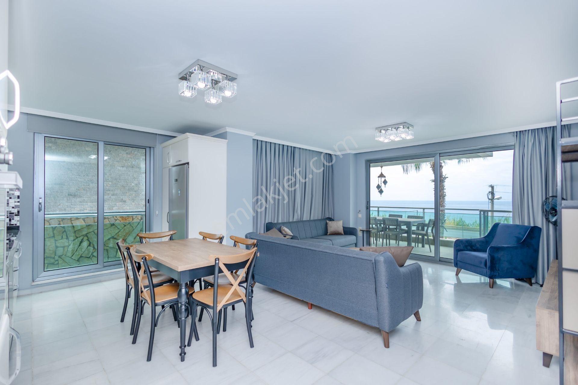 Alanya Kargıcakta 2+1 Denize Sıfır Full Deniz Manzaralı Daire — fotoğraf 10