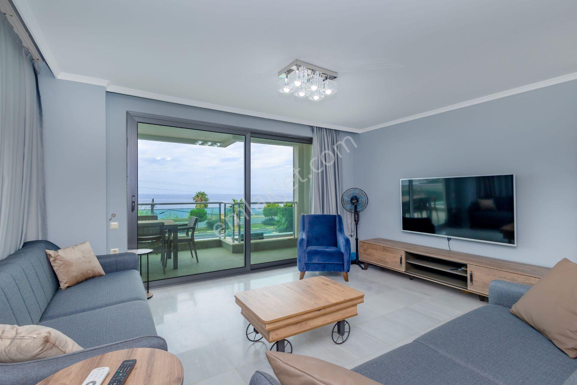 Alanya Kargıcakta 2+1 Denize Sıfır Full Deniz Manzaralı Daire — fotoğraf 11