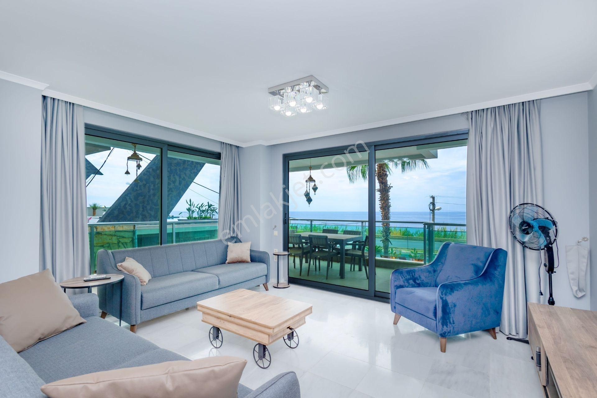Alanya Kargıcakta 2+1 Denize Sıfır Full Deniz Manzaralı Daire — fotoğraf 12