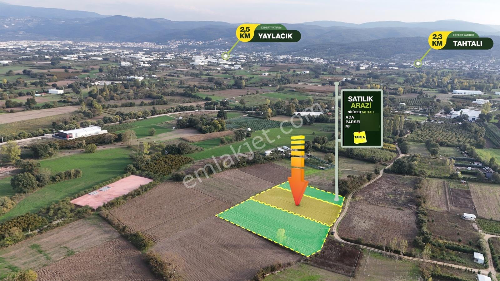 Expert'ten Tahtalı'da Satılık Yatırımlık Arazi — fotoğraf 11