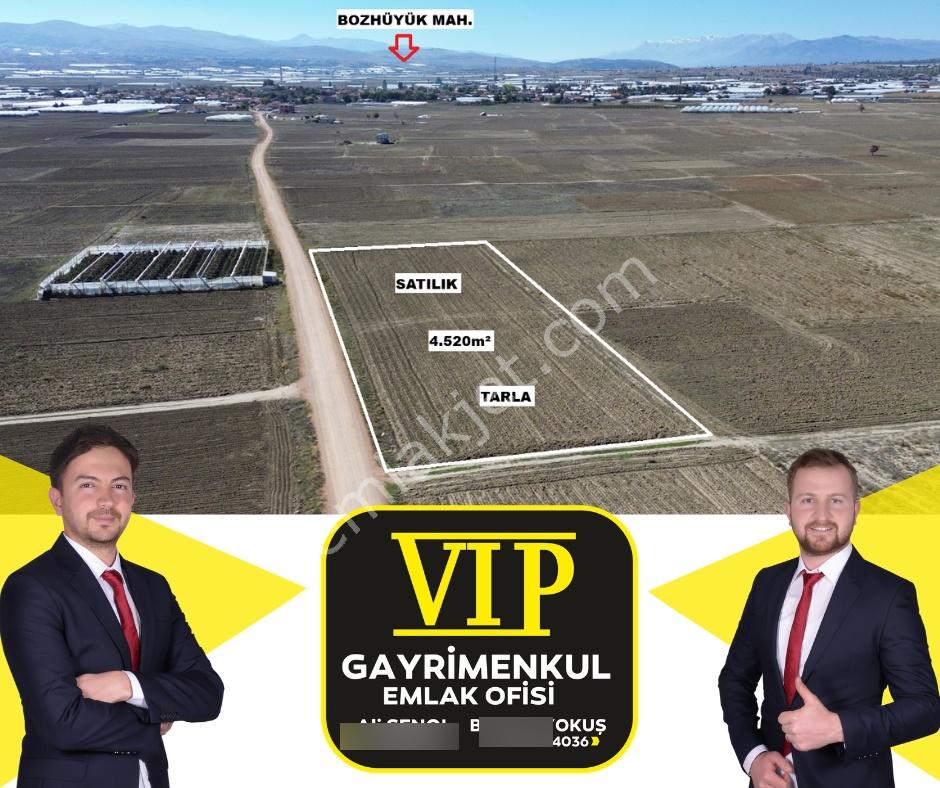 Vip Gayrimenkul'Den Bozhüyük Mah. 4.520M² Yol Cepheli Tarla