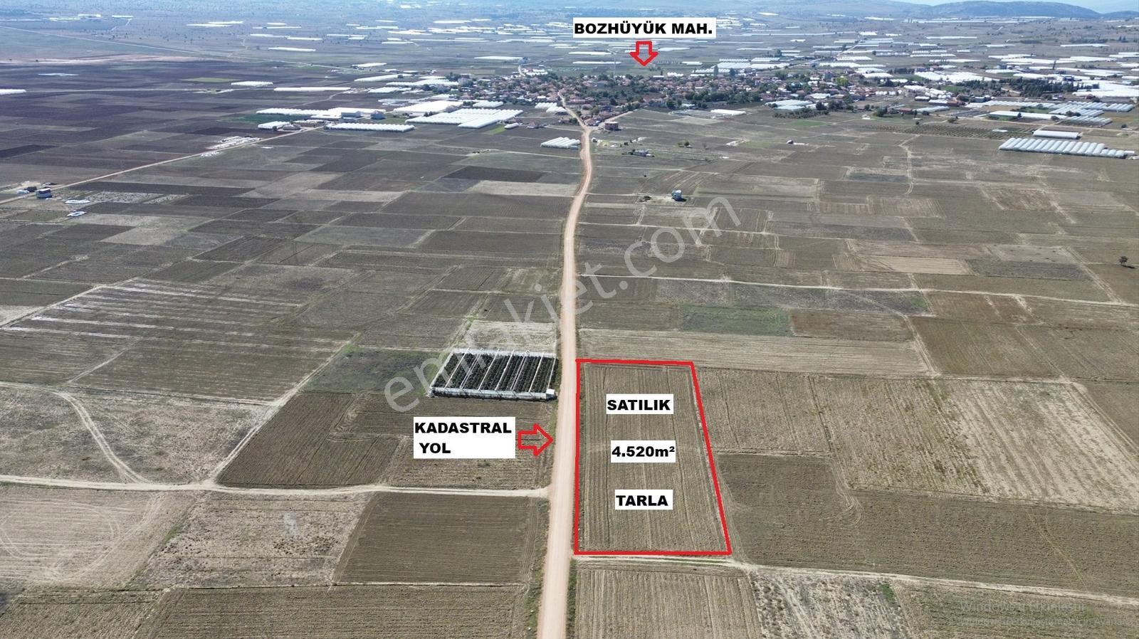 Vip Gayrimenkul'den Bozhüyük Mah. 4.520m² Yol Cepheli Tarla — fotoğraf 3