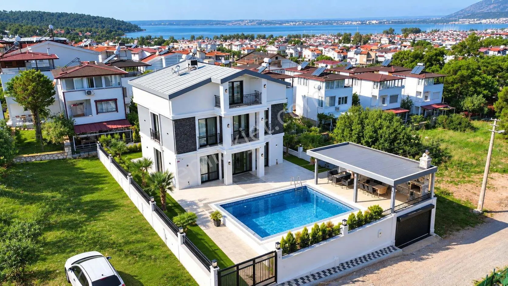 Denize 300 Metre , Modern Lüx Müstakıl Villa , Özel Havuzlu — fotoğraf 2