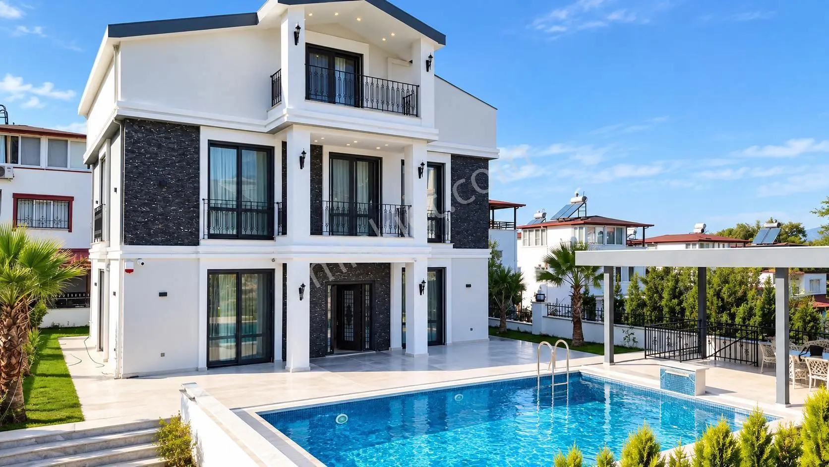 Denize 300 Metre , Modern Lüx Müstakıl Villa , Özel Havuzlu — fotoğraf 3