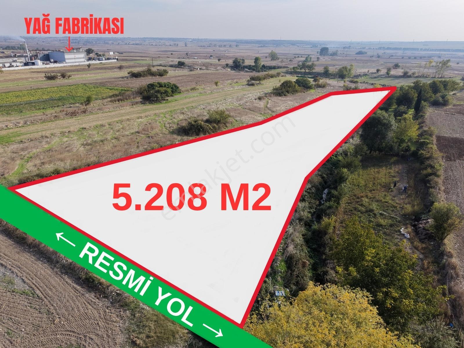 Vize Evrenlide Fabrika Yanında 5.208 M2 Tek Tapu Satılık Tarla — fotoğraf 2