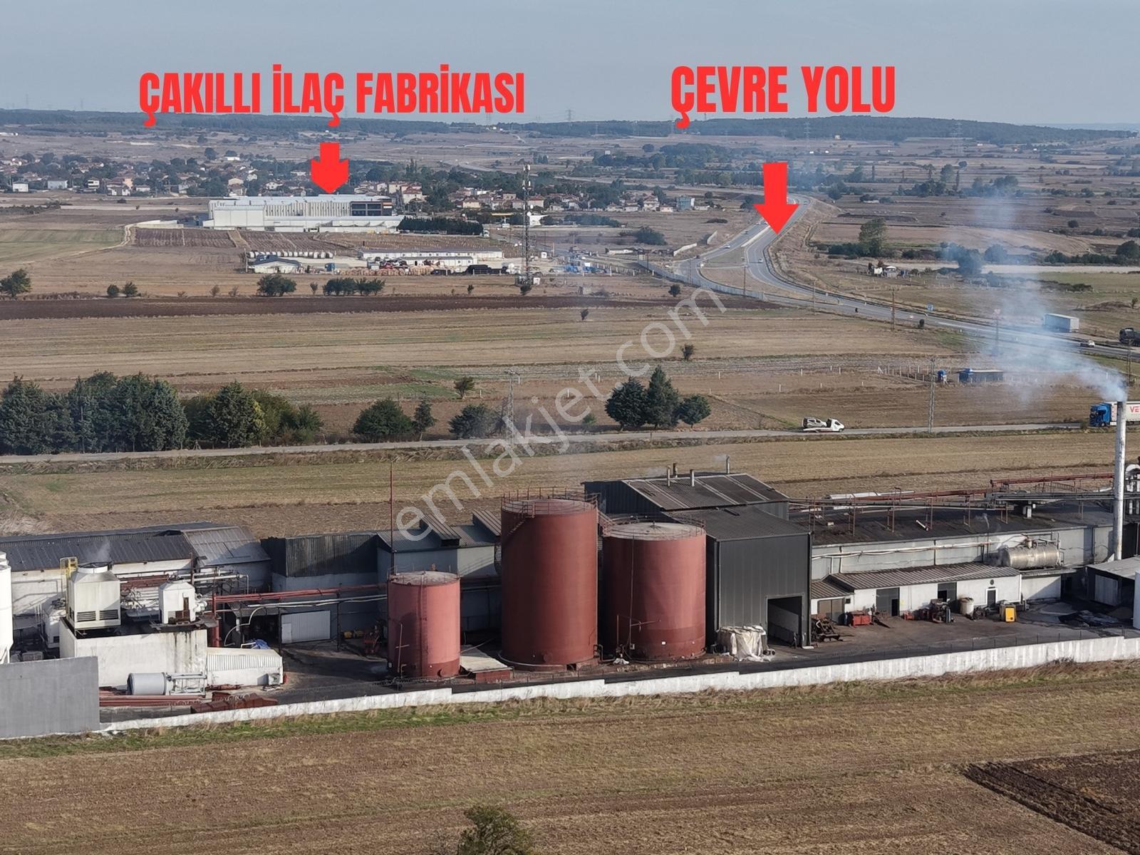 Vize Evrenlide Fabrika Yanında 5.208 M2 Tek Tapu Satılık Tarla — fotoğraf 3