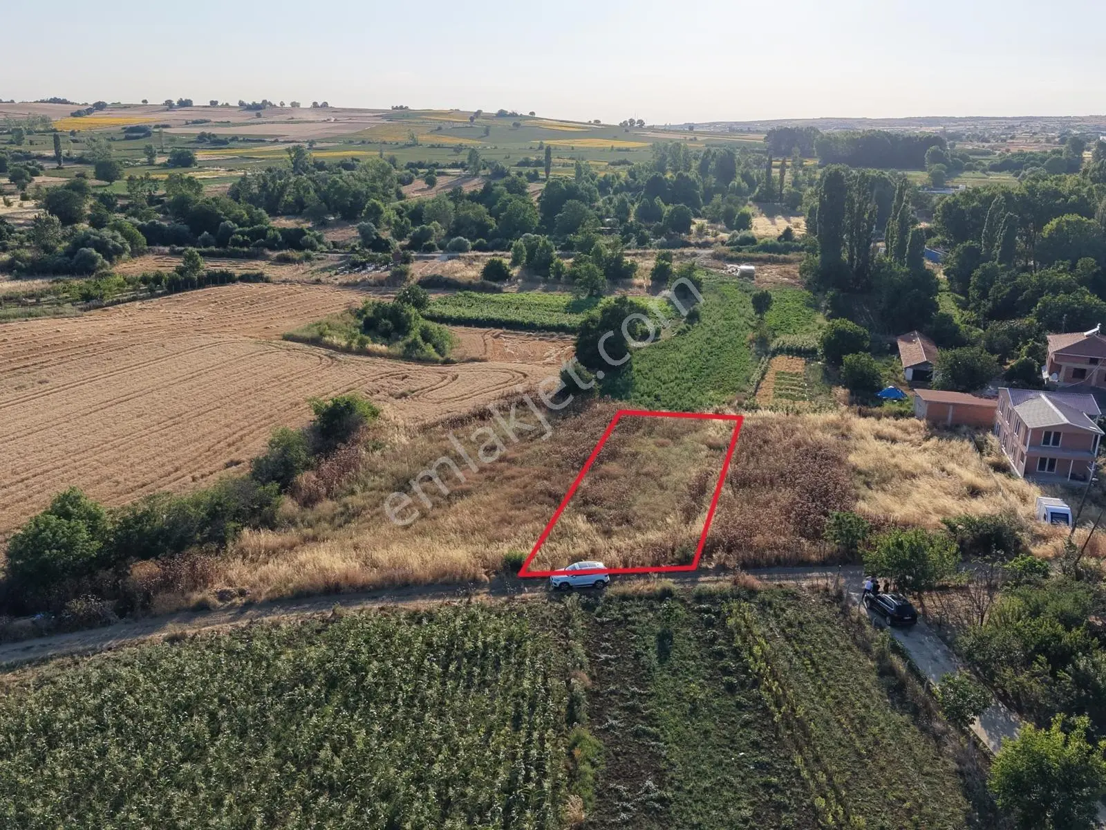 Pınarhisar Poyralı'Da 911 M2 Müstakil Tek Tapu Satılık Arsa