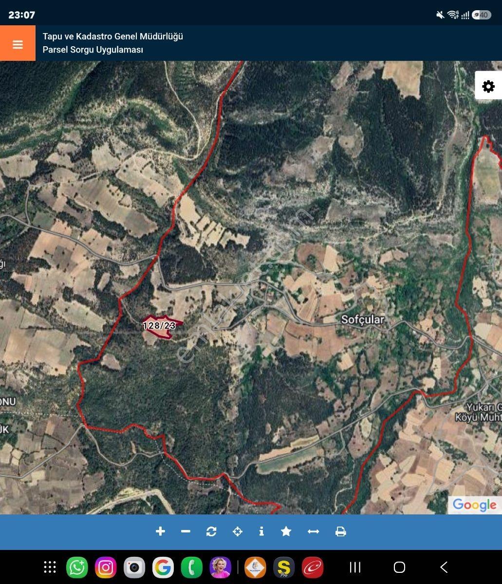 Kastamonu Araç Sofçular'da Çevresi Orman 11.500 M² Satılık Arazi — fotoğraf 10