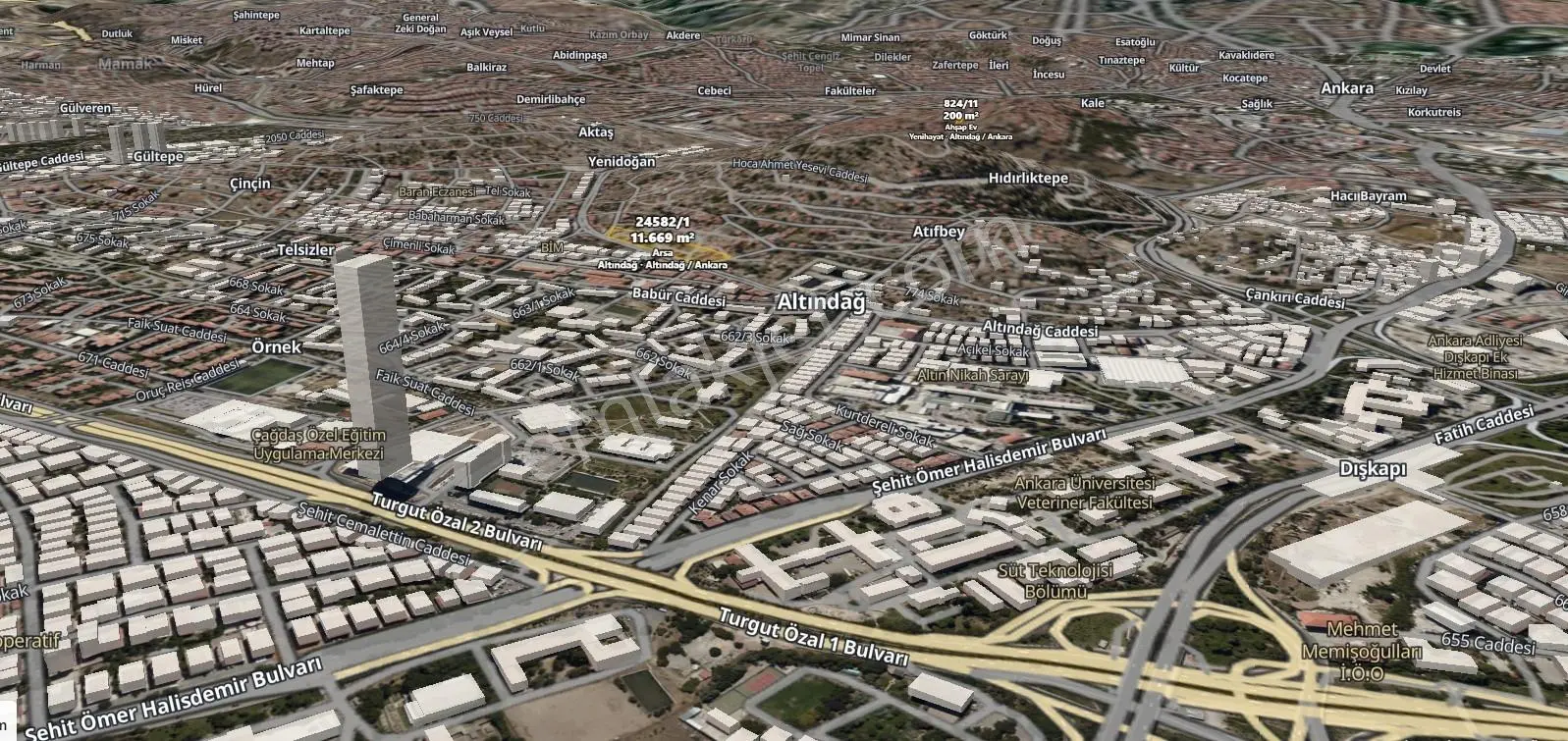 Atıfbey Mahallesinde Ana Arterde 60 M2 İmarlı Arsa Hissesi