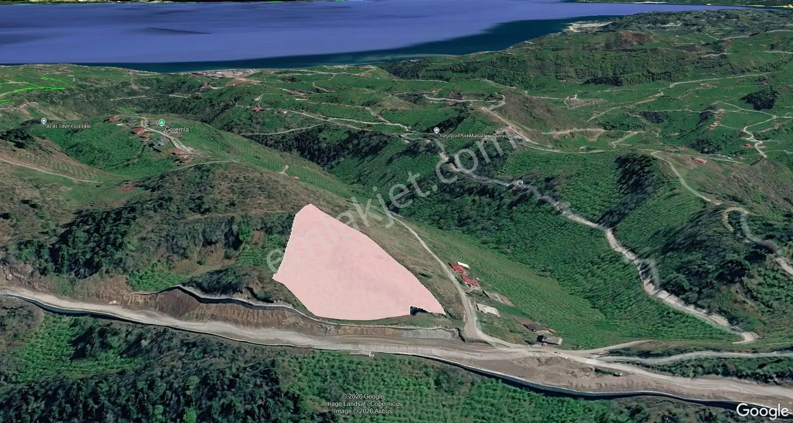Trabzon Ortahisar Yeşilyurt'ta 8.450 M2 Satılık Fındık Bahçesi — fotoğraf 2