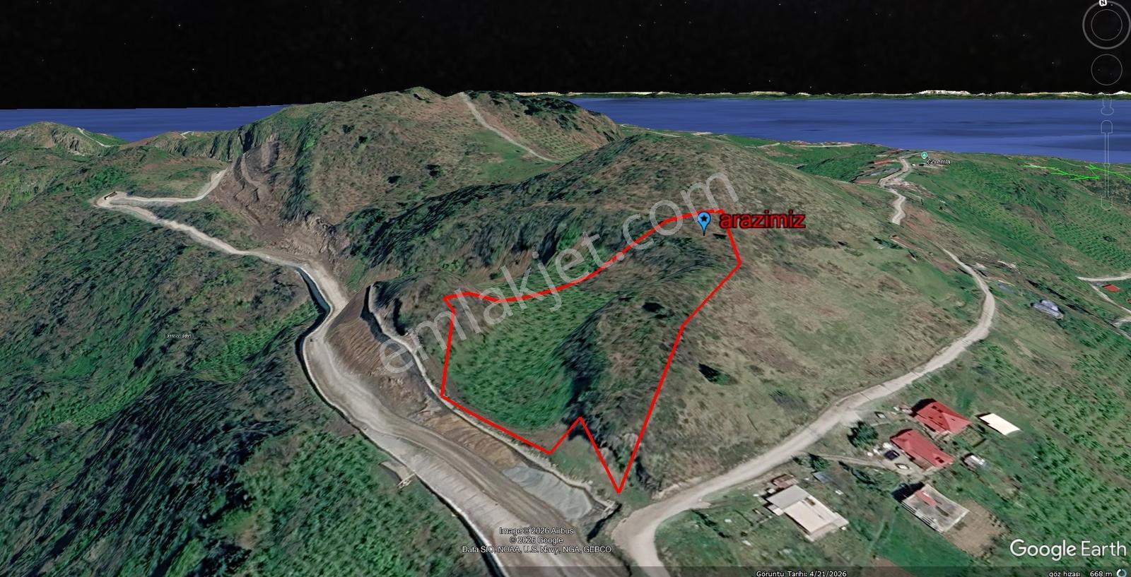 Trabzon Ortahisar Yeşilyurt'ta 8.450 M2 Satılık Fındık Bahçesi — fotoğraf 11