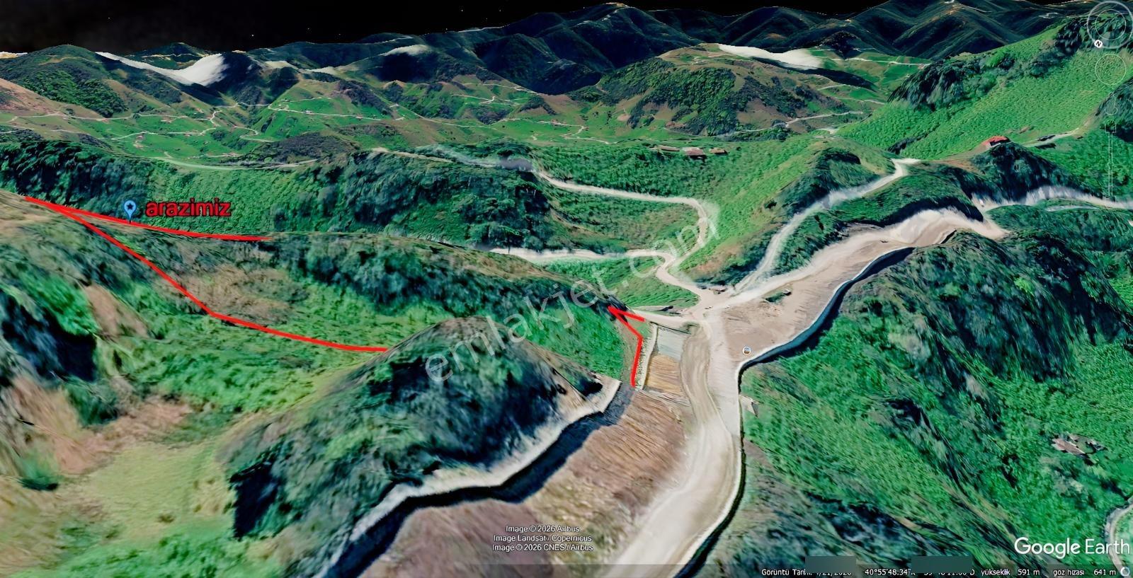 Trabzon Ortahisar Yeşilyurt'ta 8.450 M2 Satılık Fındık Bahçesi — fotoğraf 12