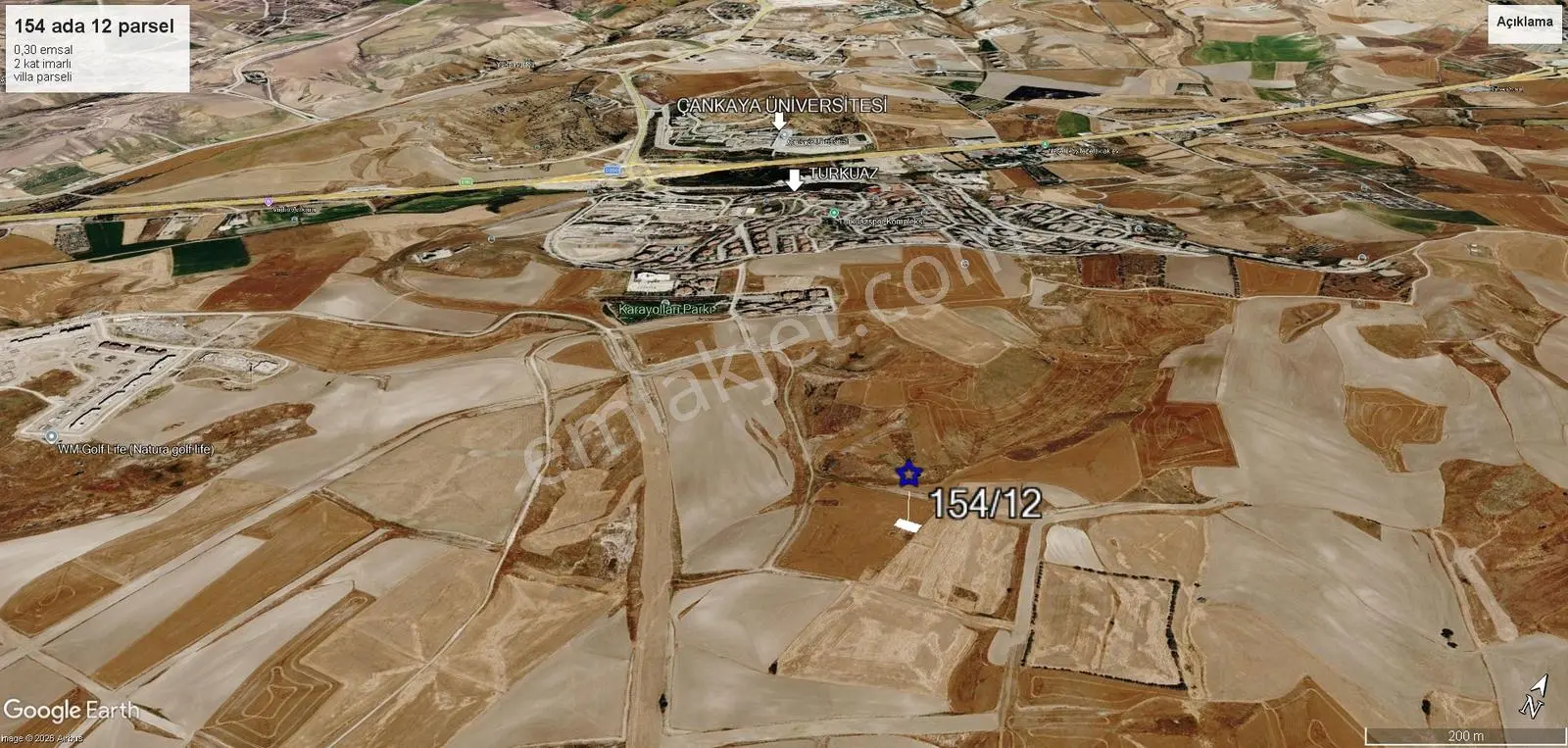 Şehitali'de 566 M2 Satılık Villa Arsası — fotoğraf 3