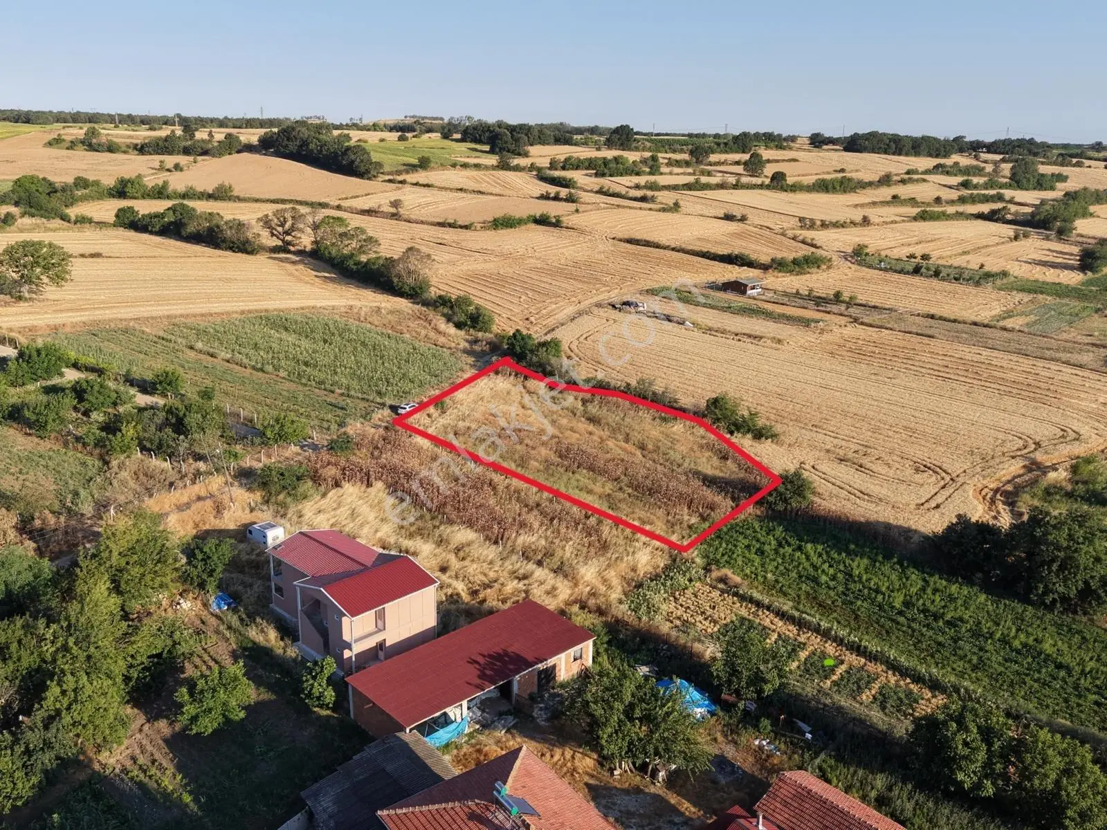 Pınarhisar Poyralı'Da 1.000 M2 Müstakil Tek Tapu Satılık Arsa