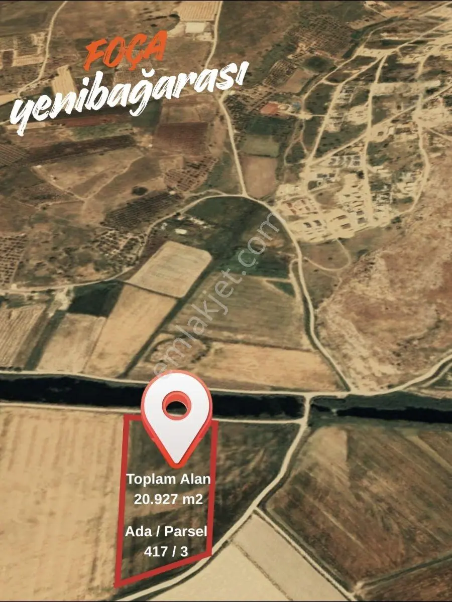 Foça Yenibağarası Yerleşim Yerine Yakın Satılık Tarla — fotoğraf 22